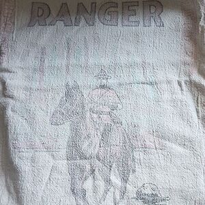 Vintage Ranger Muslin Alfalfa Grow Seed Sack Farm Core